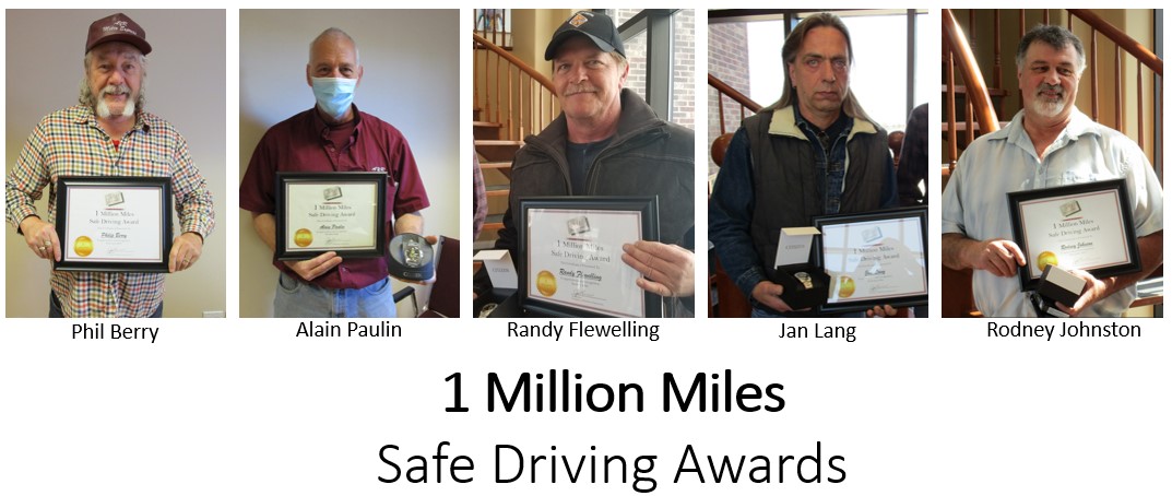 2020 1 Million Milers